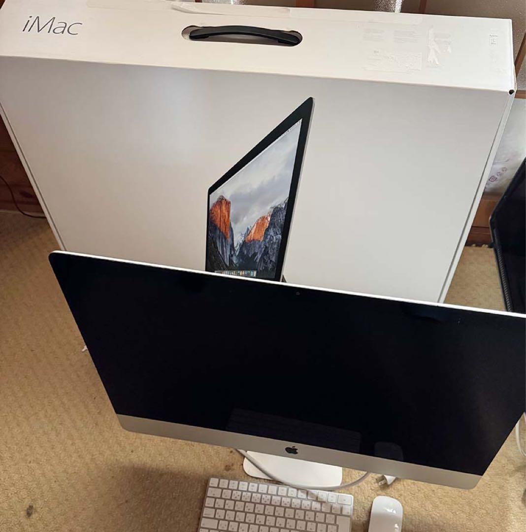 Apple iMac 2017 27インチ 3.8GHz 40GB 3TB FD