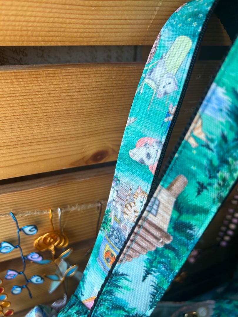 ぽんこ♡22ファブリック yukiemon バッグ長財布