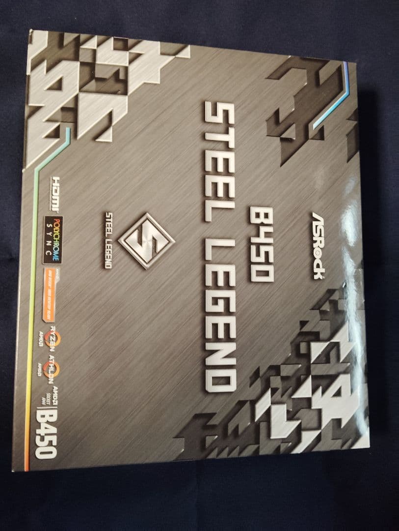 マザーボード asrock b450 steel legend