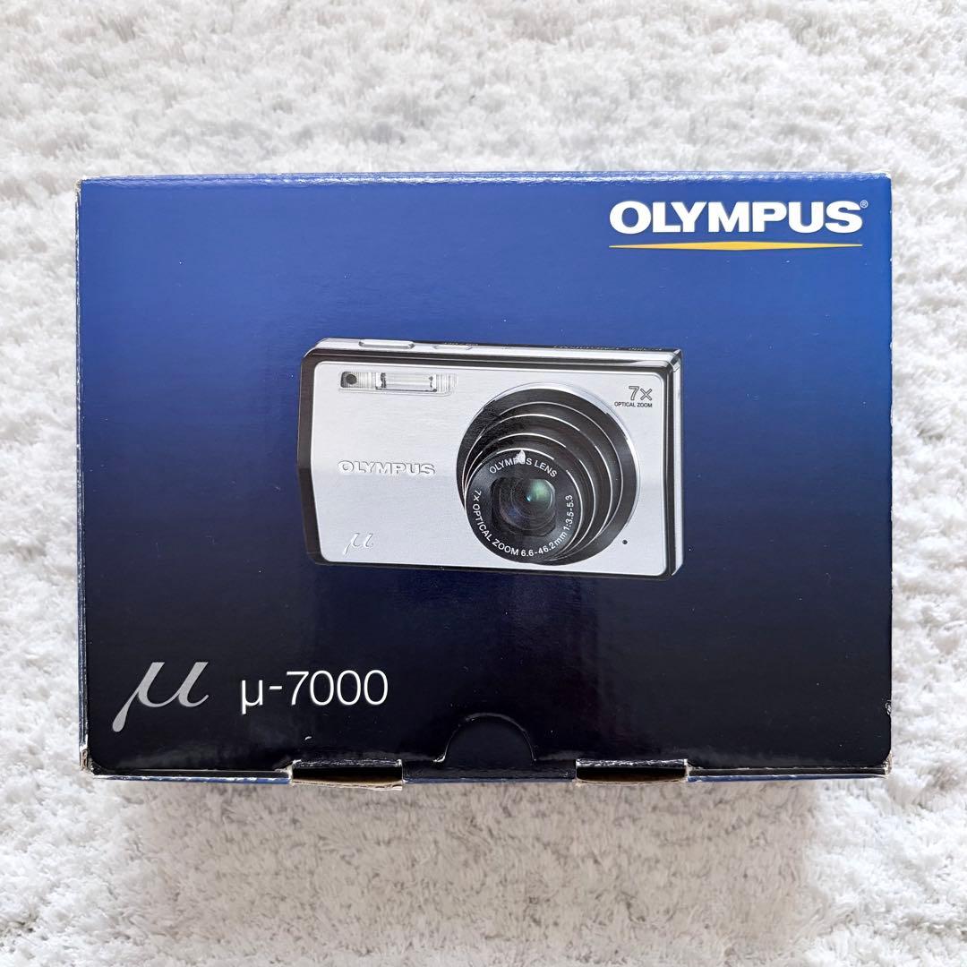 美品【動作確認済】OLYMPUS オリンパス μ-7000 レトロコンデジ