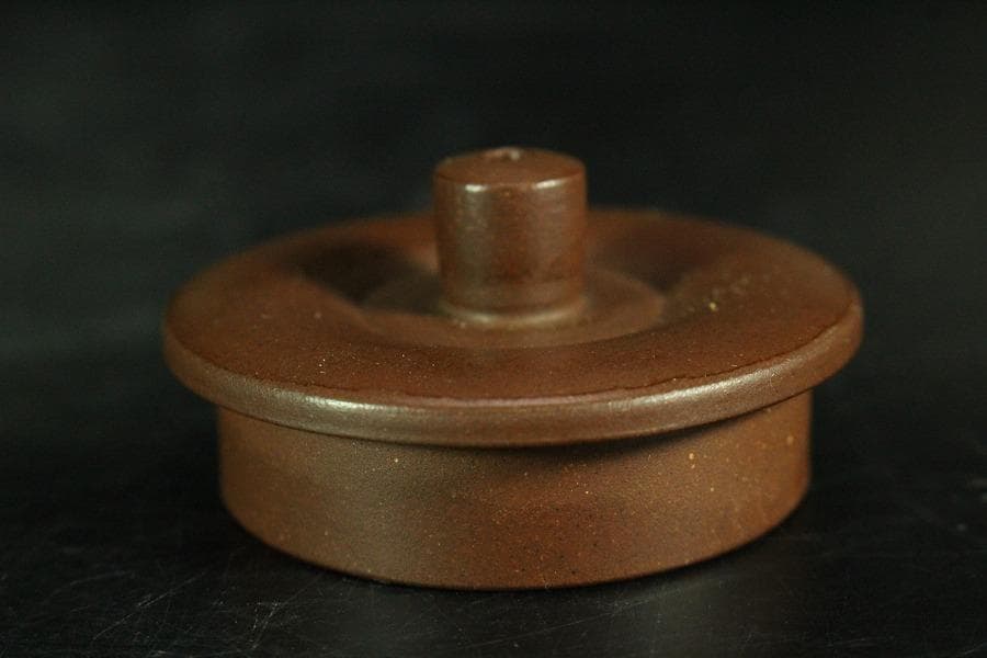 shencu 中国美術 煎茶 紫泥 茶器 急須 在印(K-YC690)
