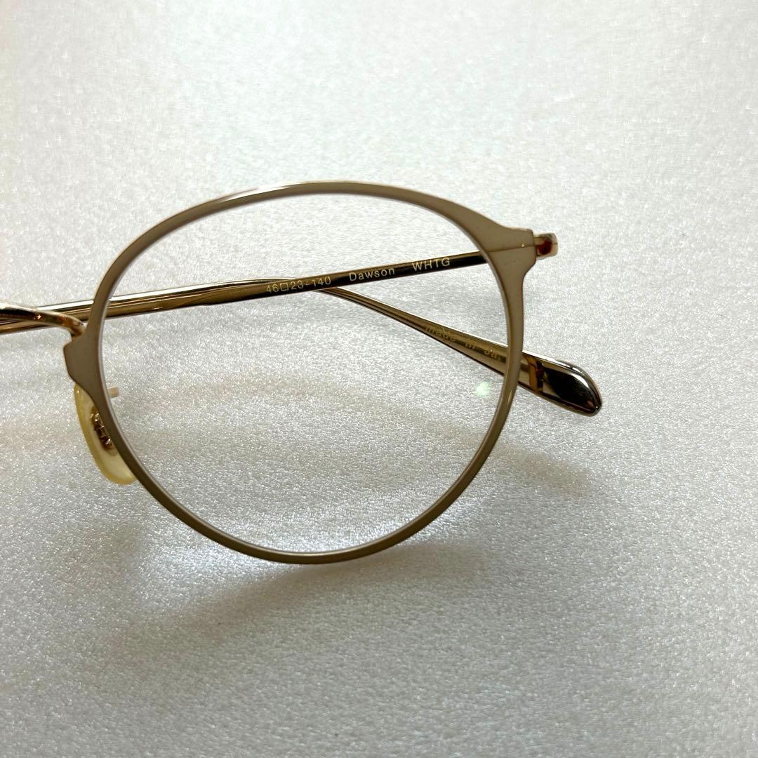 【美品】OLIVER PEOPLES DAWSON WHTG ドーソン