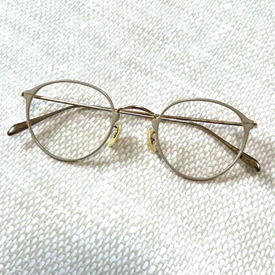 【美品】OLIVER PEOPLES DAWSON WHTG ドーソン