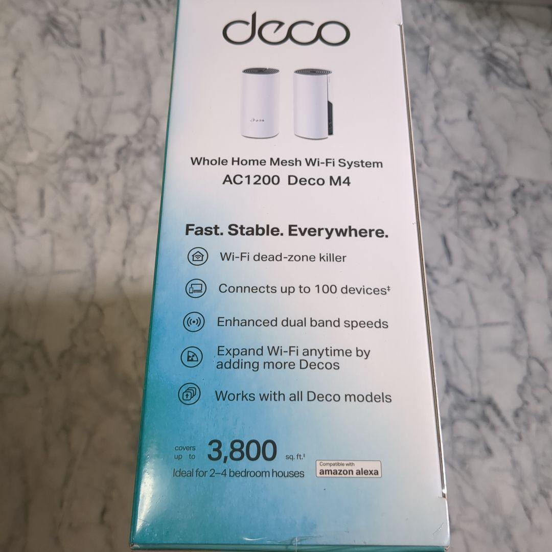 【新品・未開封】TP-Link Deco M4 無線LANルーター
