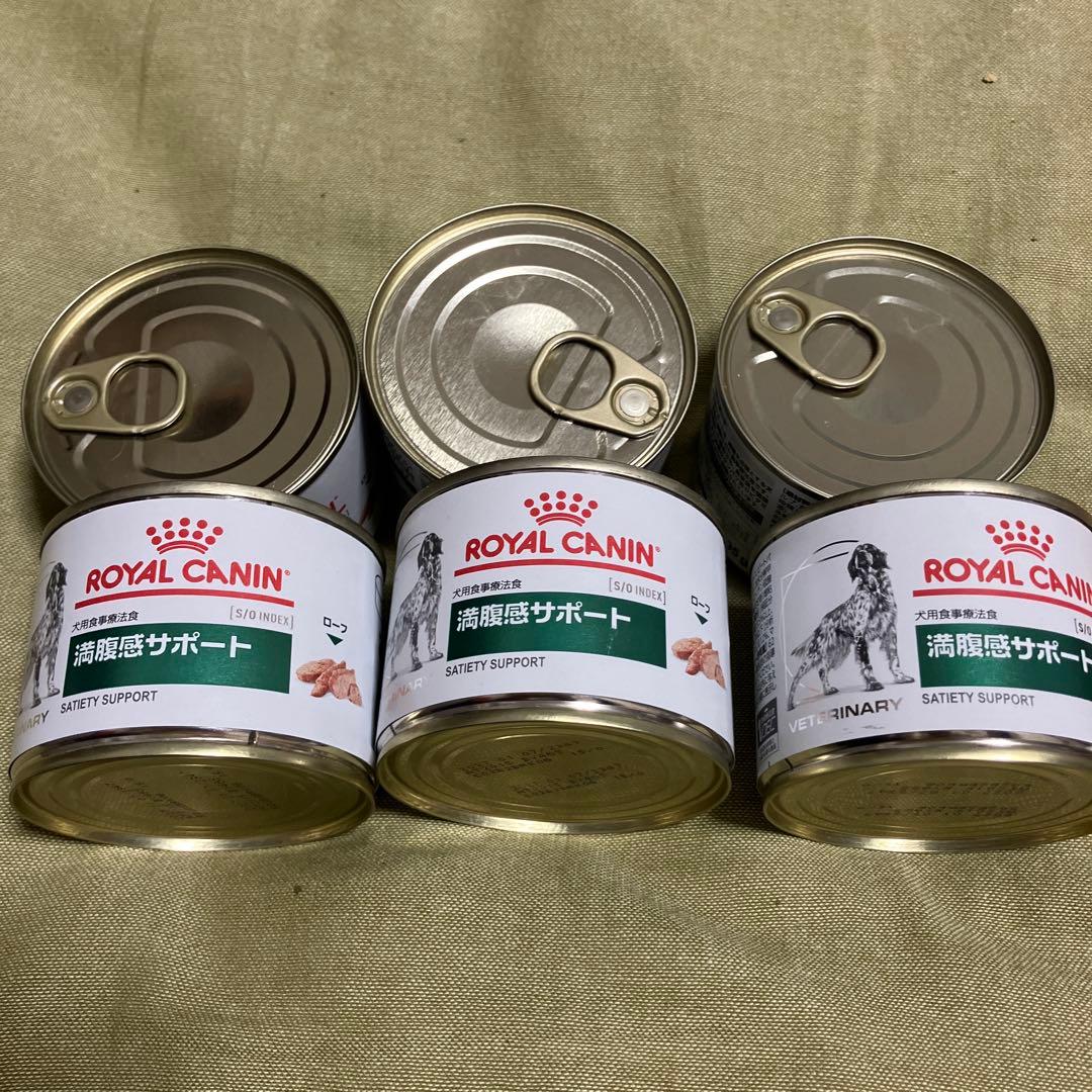 ともちゃん専用 CANIN ロイヤルカナン犬用満腹サポート　缶詰18缶