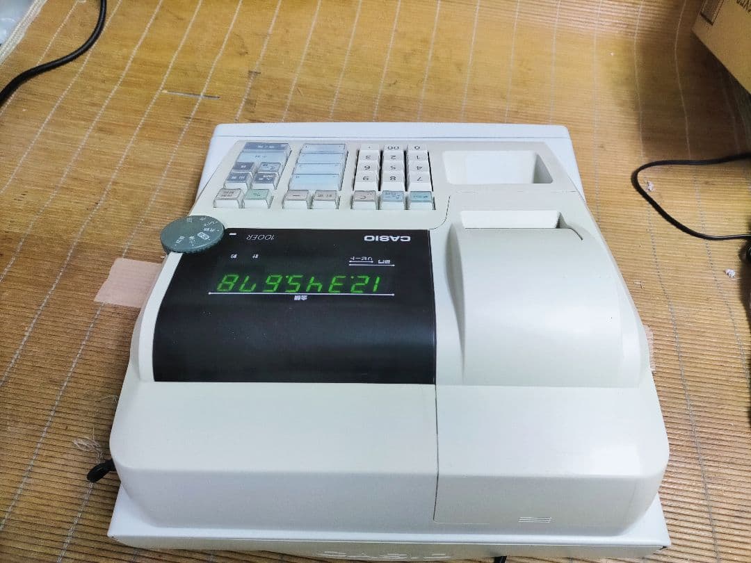 カシオレジスター　100ER　簡単便利特殊　送料込　873500