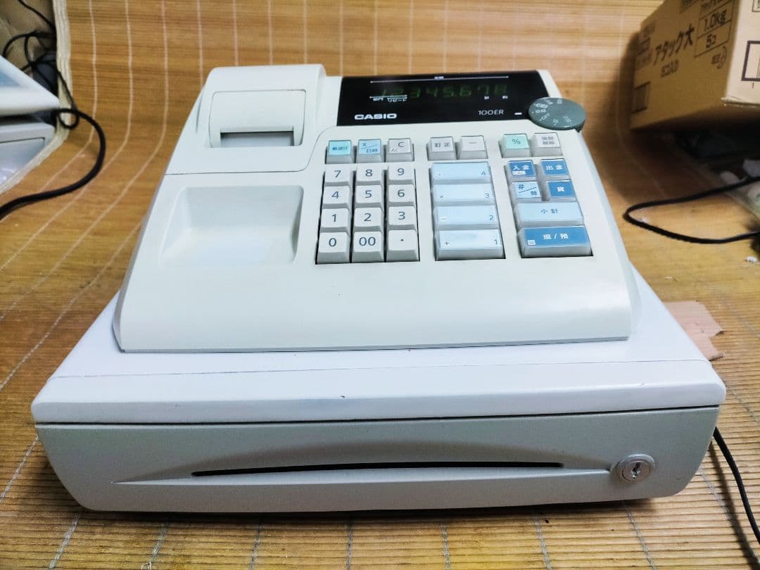 カシオレジスター　100ER　簡単便利特殊　送料込　873500