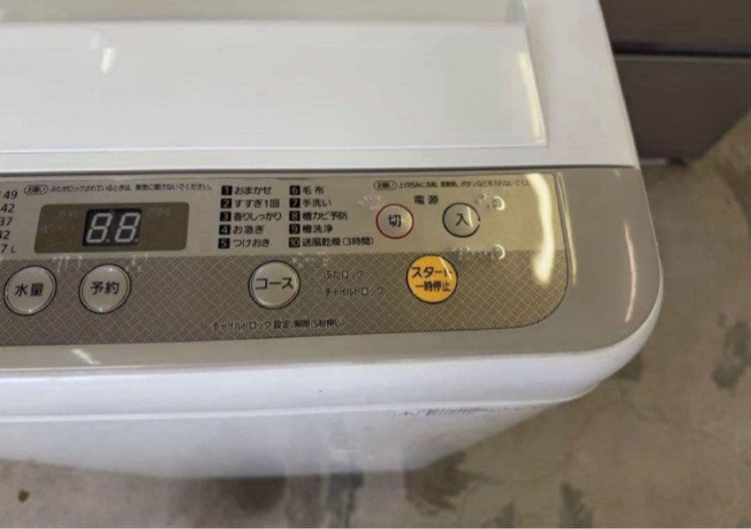 2018年式 6kg Panasonic 洗濯機 NA-F60B11