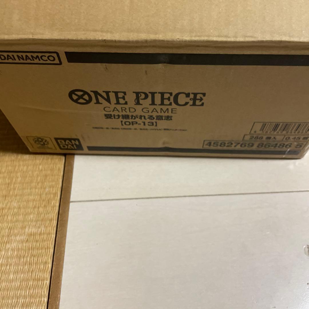 ONE PIECEカードゲーム 受け継がれる意志 1カートン288パック
