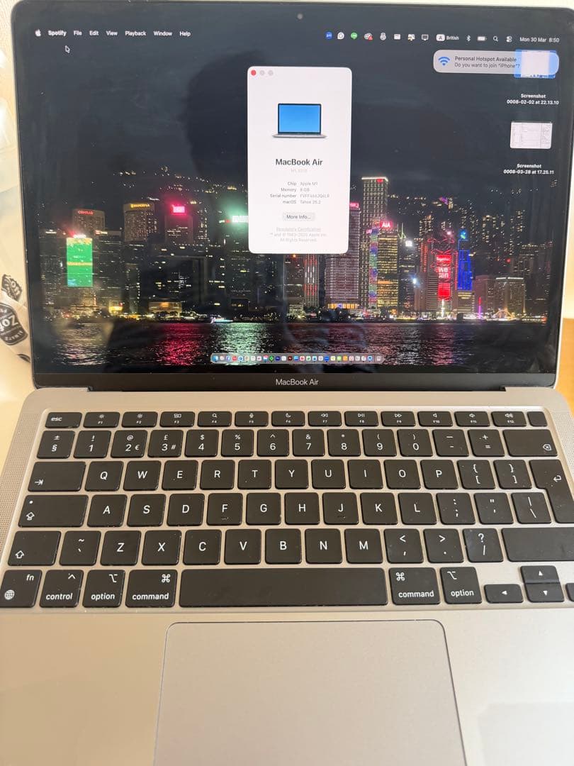 Apple M1 MacBook Air 13インチ スペースグレー
