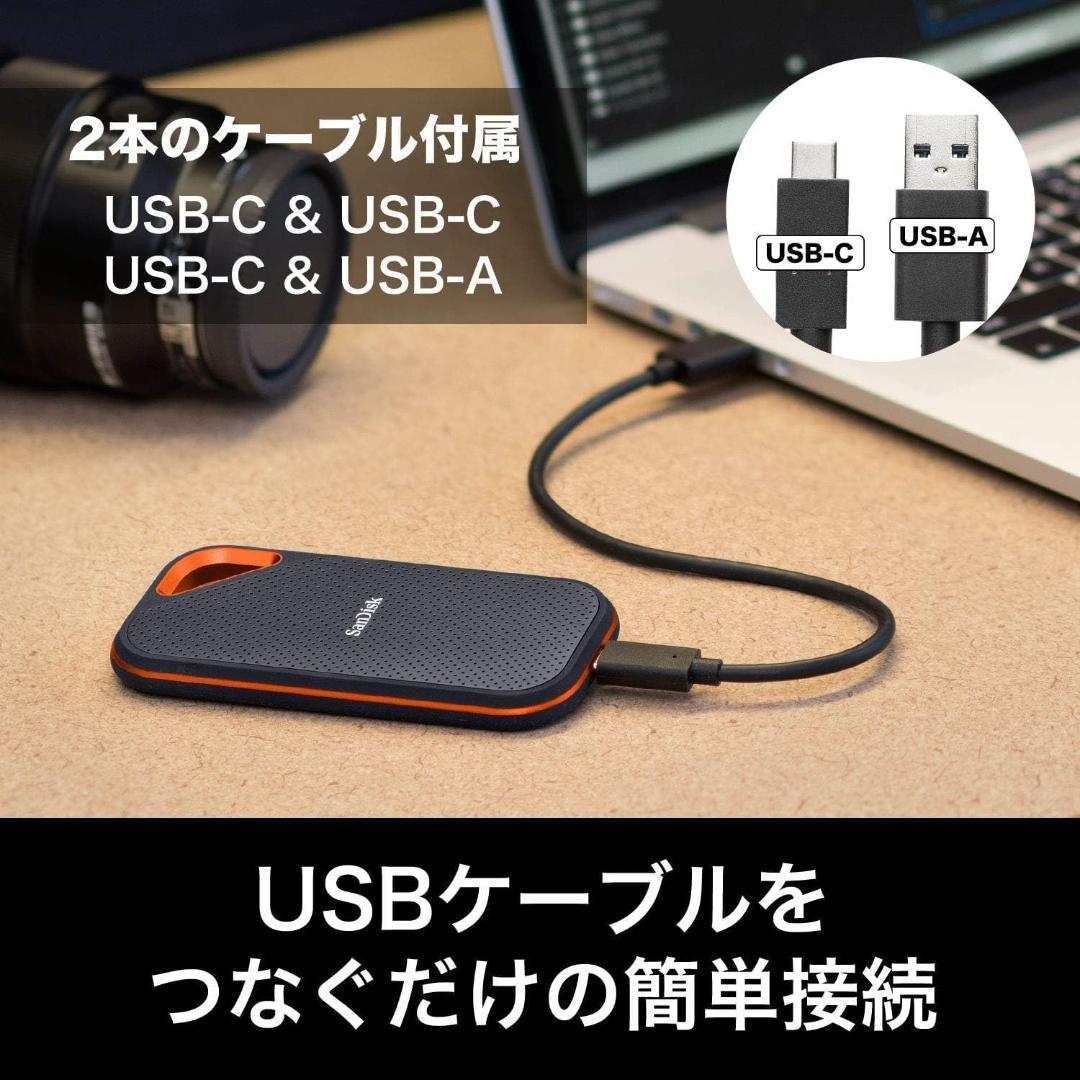 【新品・未開封】SanDisk SDSSDE81-4T00-GH25 4TB