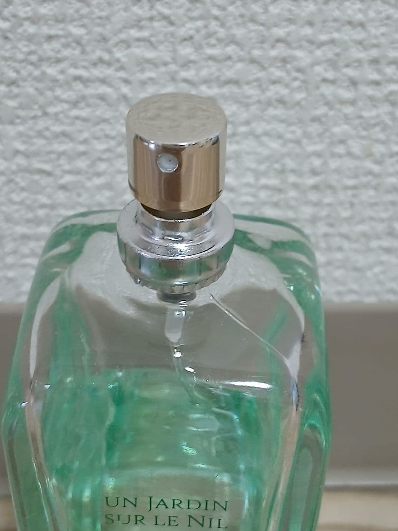HERMES❗ナイルの庭❗１００ミリサイズ❗残60ml ほど❗蓋2週間前に紛失