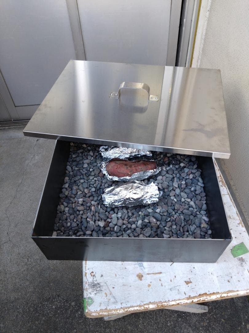 値下げ 石焼き芋機　ＬＰガス　いしやきいも　業務用焼芋機器　さつまいも　マルシェ