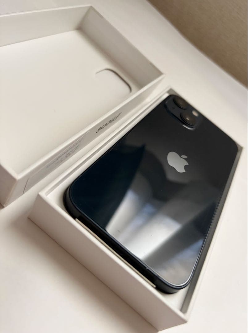 【箱付・極美品】iPhone 13 256GB ミッドナイト SIMフリー