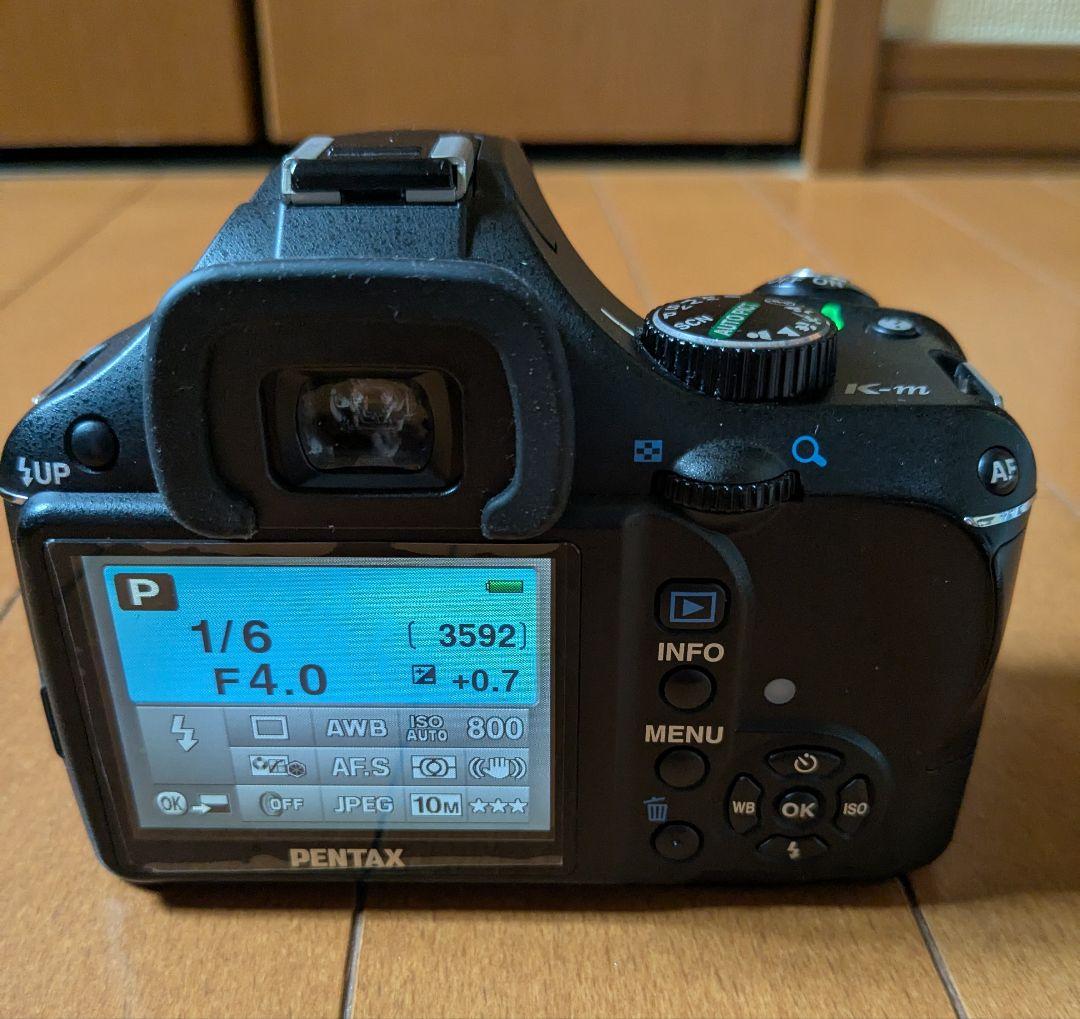 ペンタックス K-m 最後のCCD機