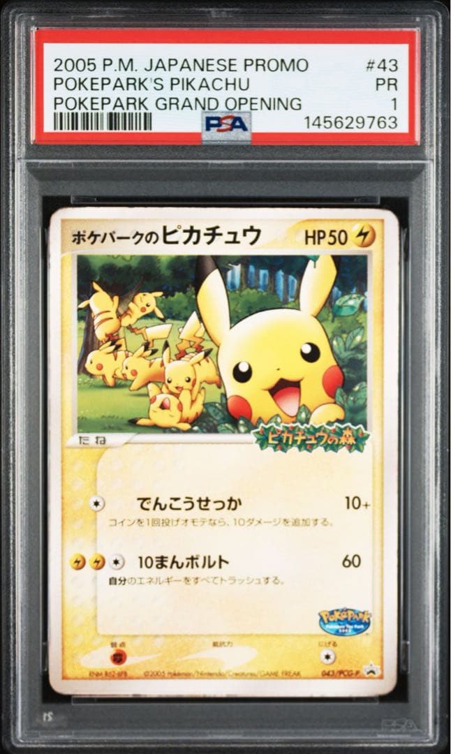ポケパークのピカチュウ　PSA1 ※取得率0.9% 超希少