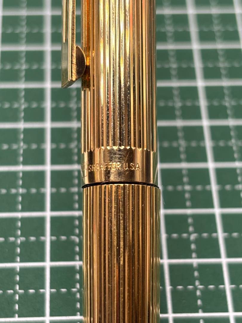 ヴィンテージ SHEAFFER シェーファー タルガ ボールペン ゴールド