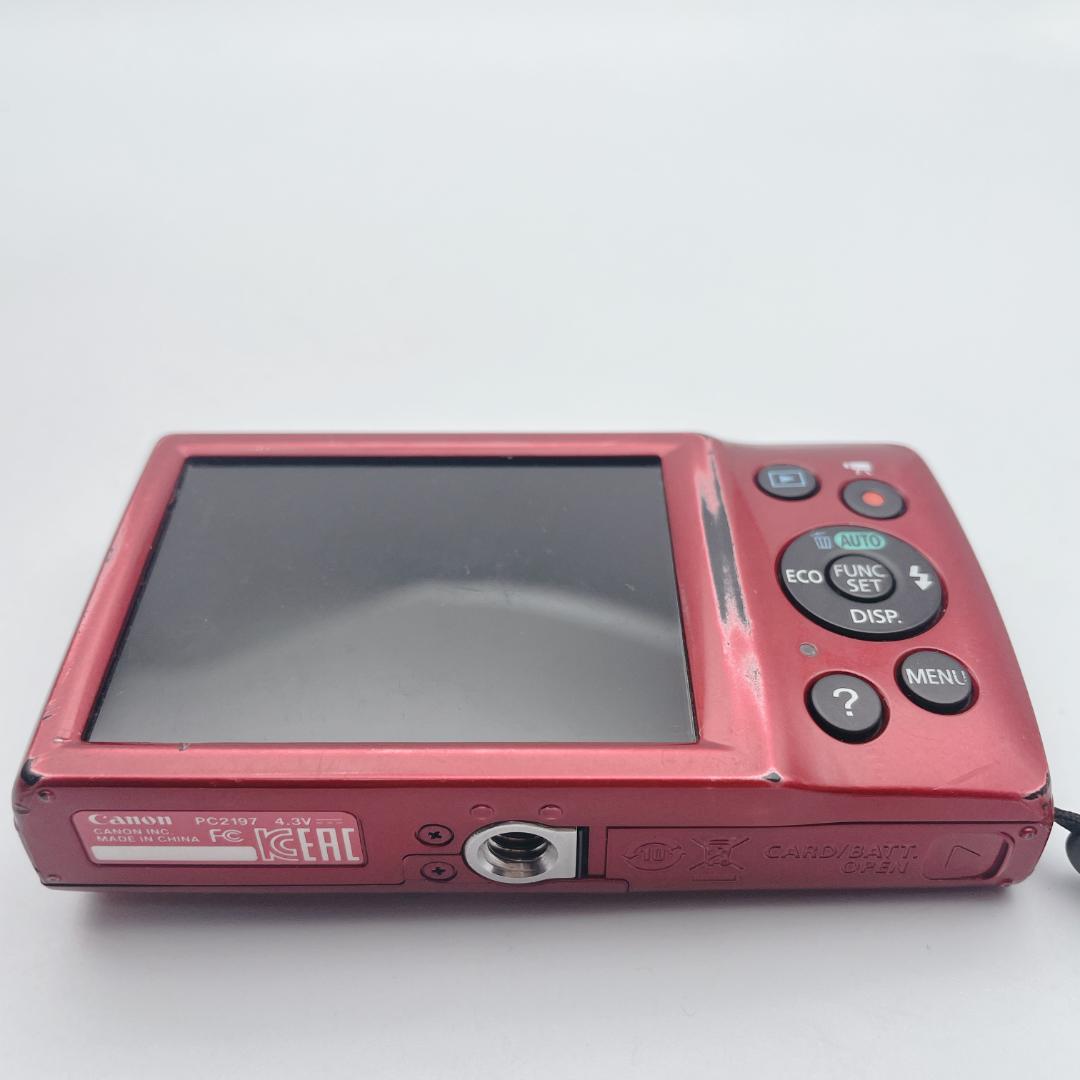 【良品】Canon IXY 150 コンパクトデジタルカメラ レッド