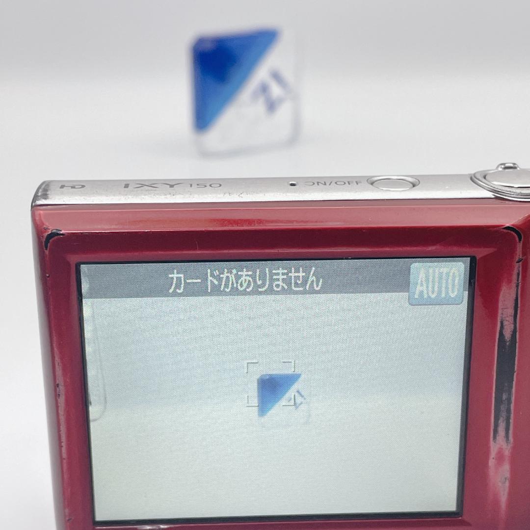 【良品】Canon IXY 150 コンパクトデジタルカメラ レッド