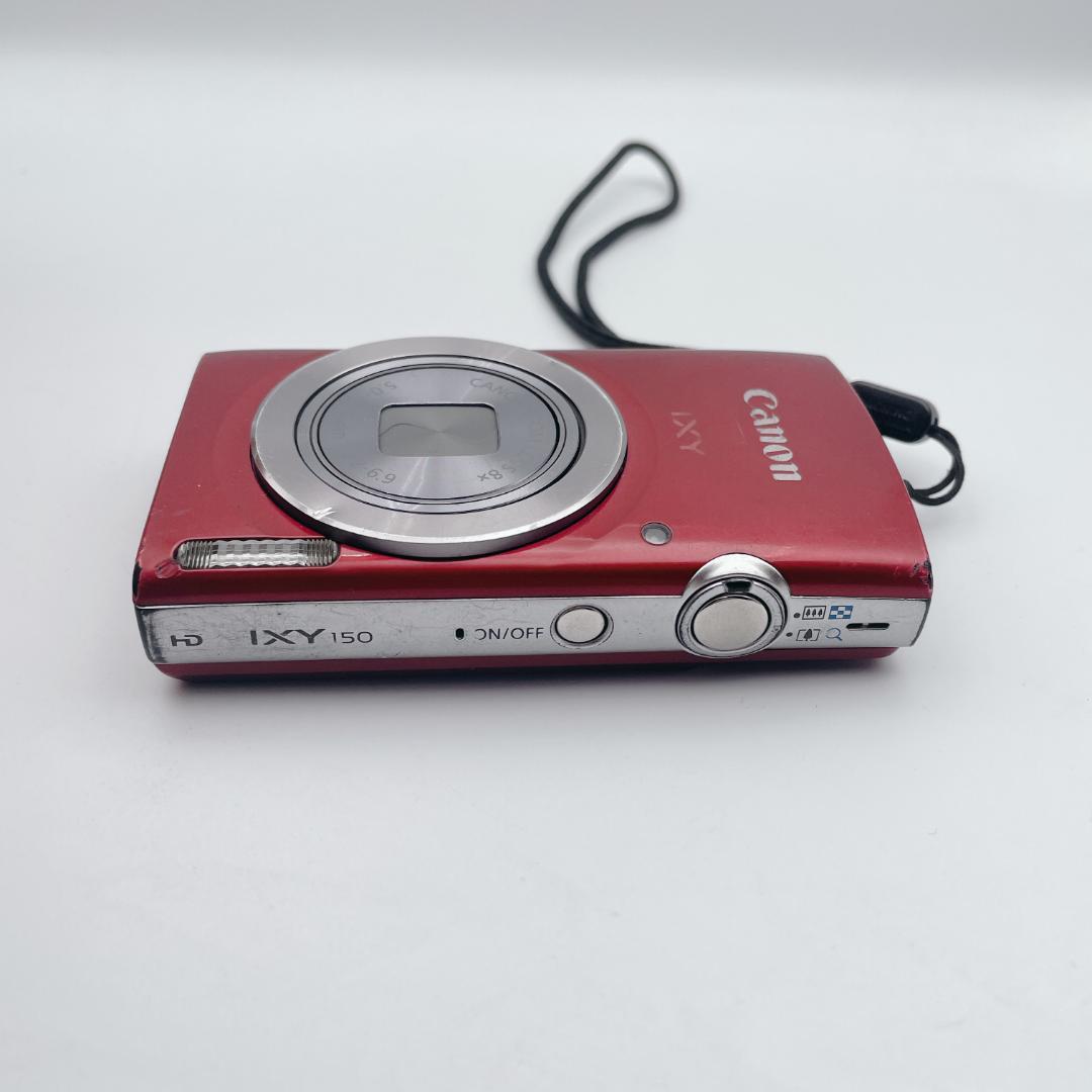 【良品】Canon IXY 150 コンパクトデジタルカメラ レッド