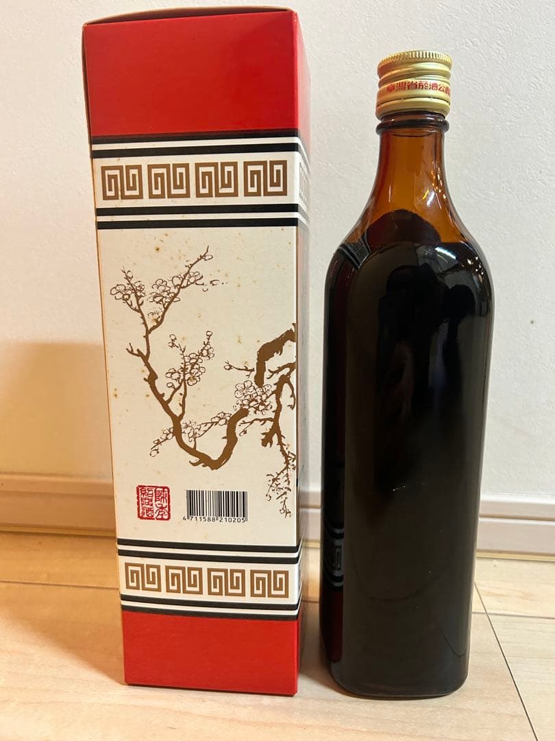 【箱付・未開栓】台湾TTL 陳年紹興酒 V.O. 瓶詰95年 古酒