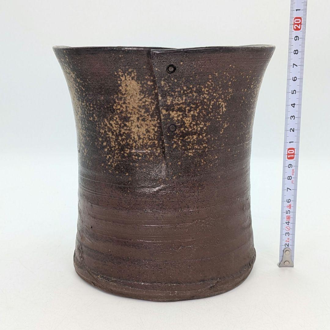 陶正園 備前焼 花器 花生 花入 花瓶 フラワーベース フラワースタンド 茶道具
