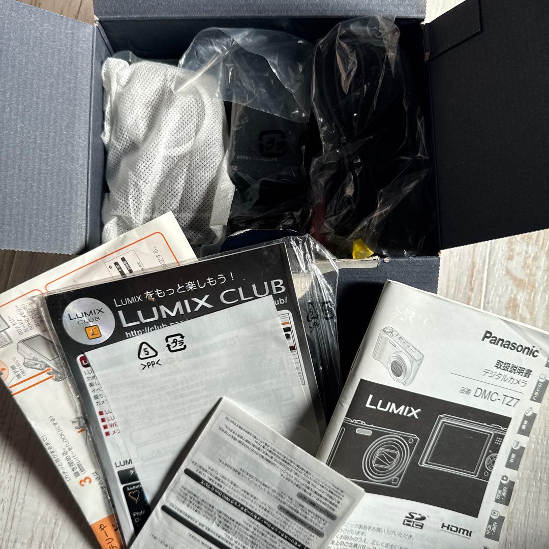 美品パナソニック Panasonic LUMIX DMC-TZ7 コンデジ