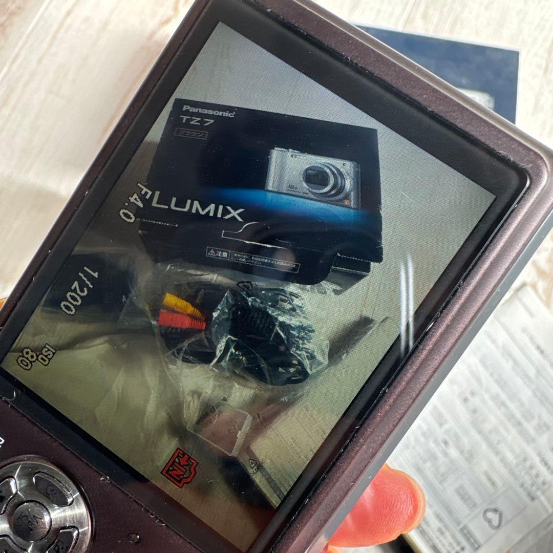 美品パナソニック Panasonic LUMIX DMC-TZ7 コンデジ