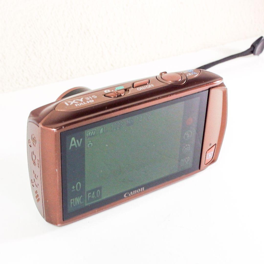 完動美品 キヤノン Canon IXY 31S ブラウン 動作確認 OK