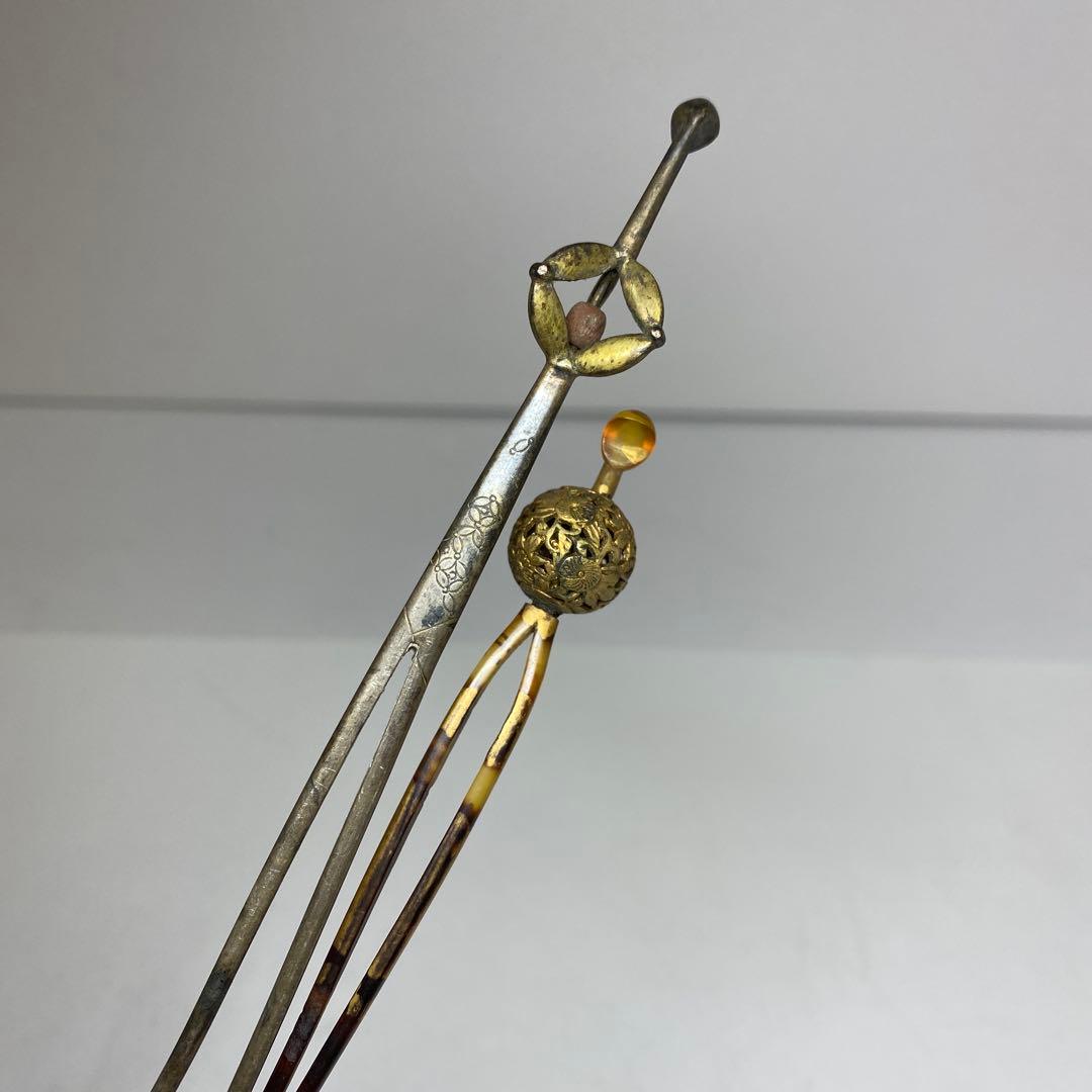 本鼈甲　櫛　簪　バングル　88g 東さ8-0321☆2F