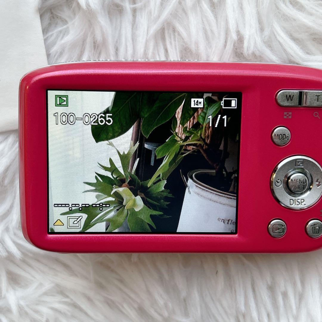 【極美品】Panasonic LUMIX DMC-S2 ピンク デジタルカメラ