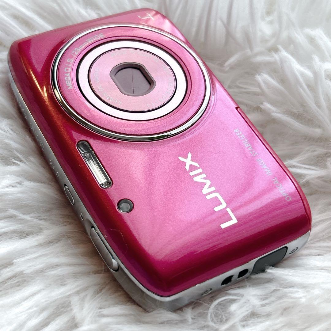 【極美品】Panasonic LUMIX DMC-S2 ピンク デジタルカメラ