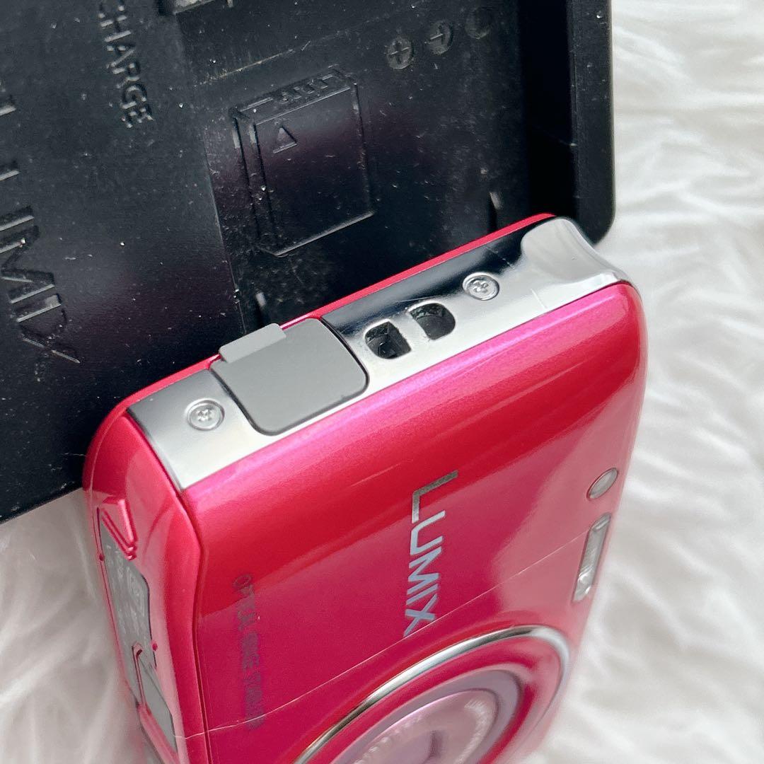 【極美品】Panasonic LUMIX DMC-S2 ピンク デジタルカメラ