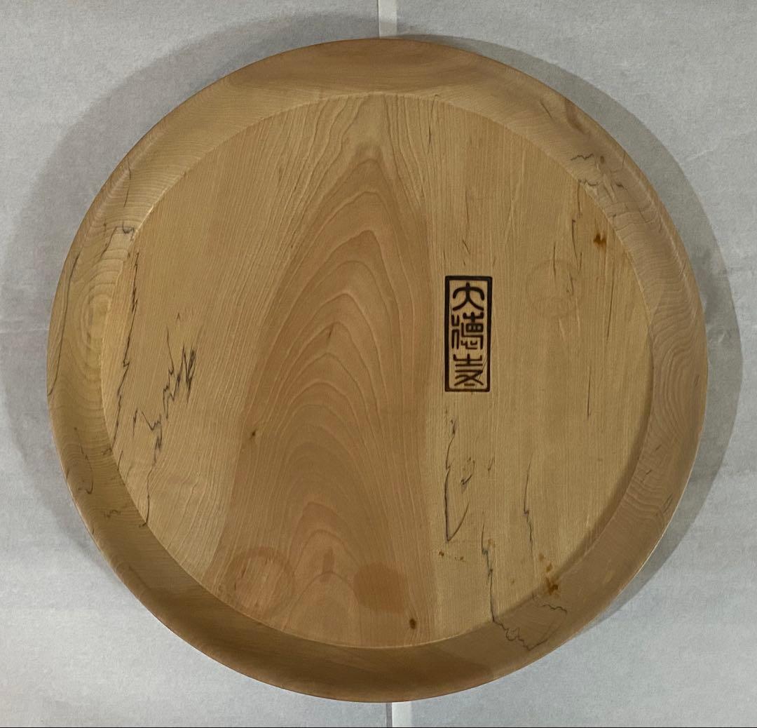 大徳寺　木製　丸盆　5枚　茶道具　懐石道具