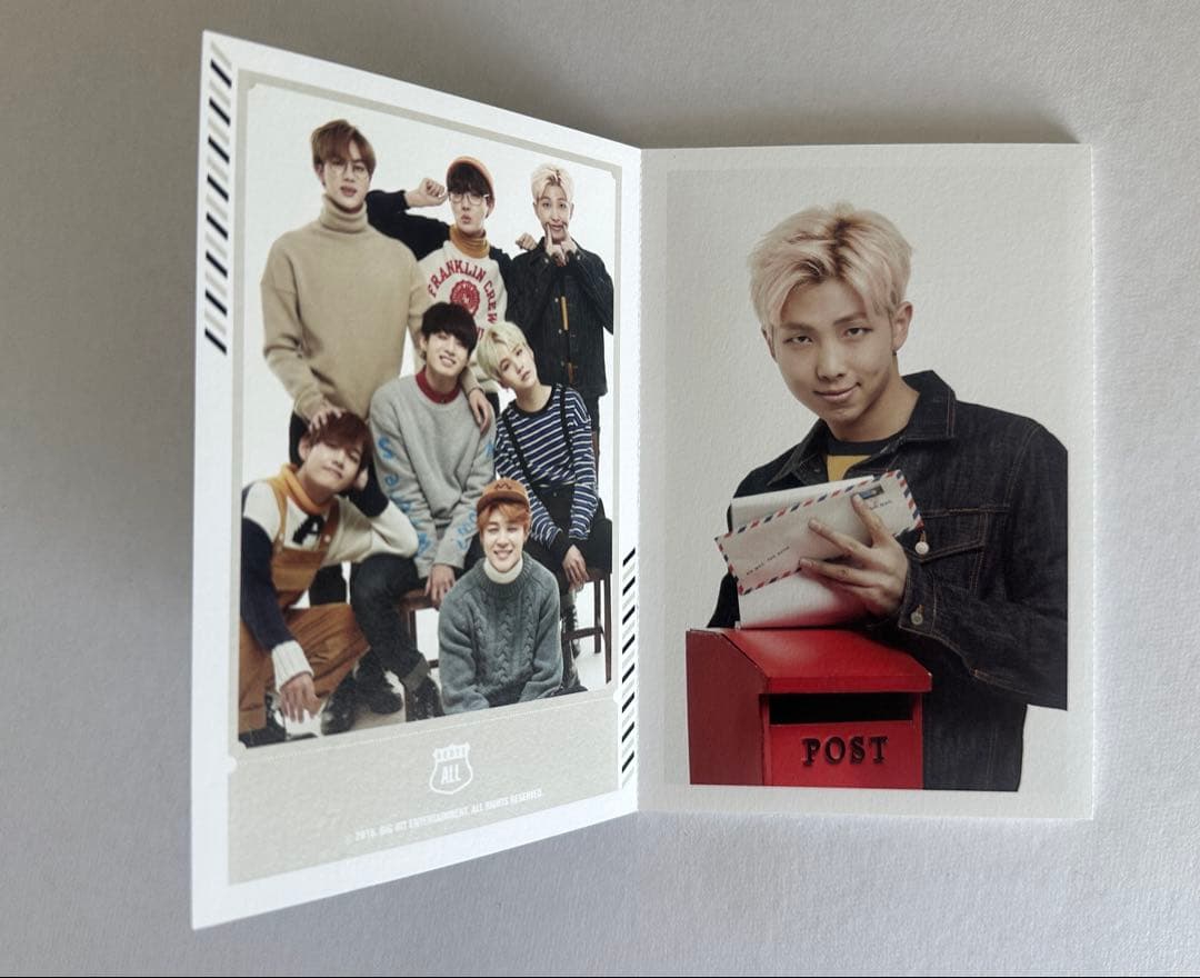 BTS 2nd muster 公式22920 ARMY 2期限定 ポストカード