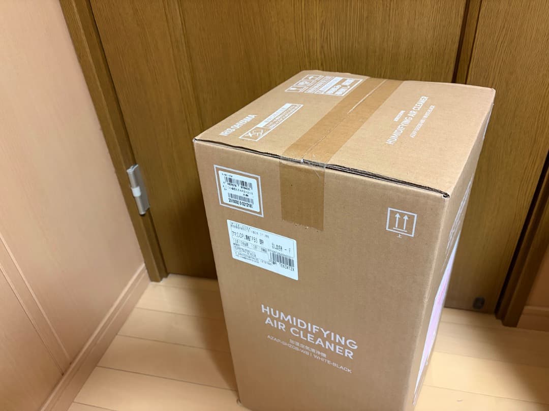 アイリスオーヤマ 空気清浄機 加湿機能付き 10畳 　新品・未開封