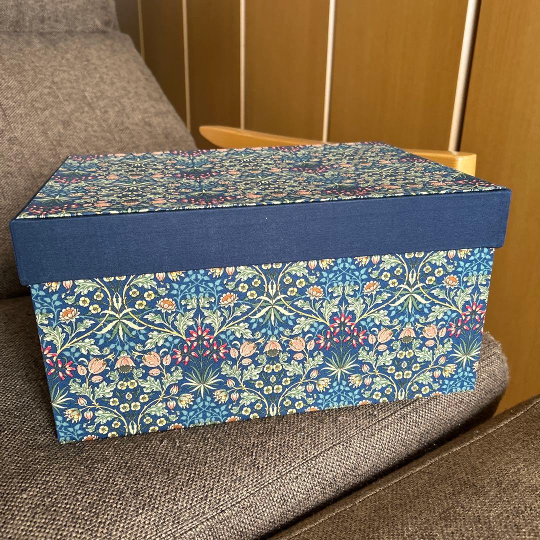 【専用】カルトナージュ ボックス　A4より大きなお道具箱セット