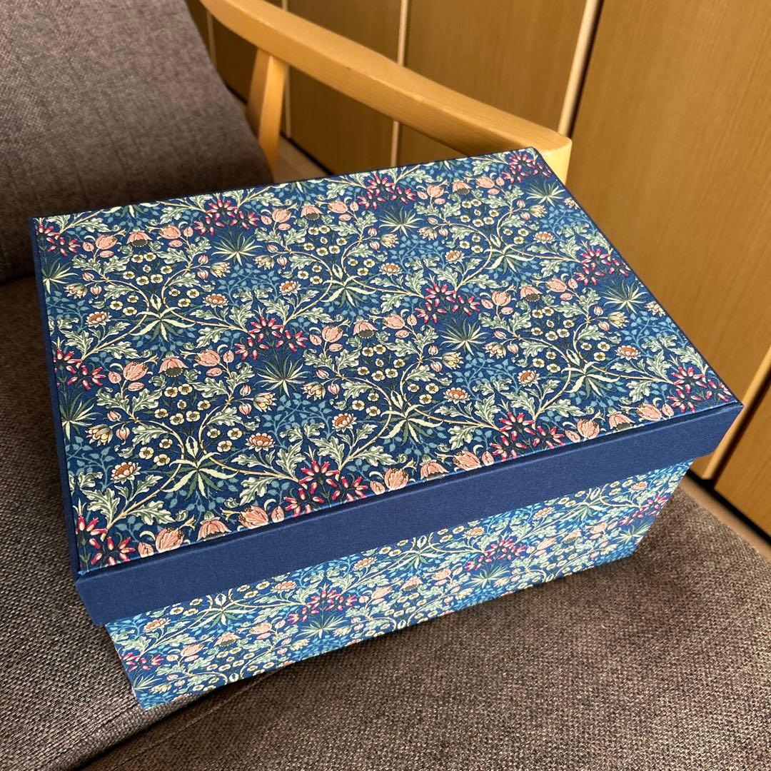 【専用】カルトナージュ ボックス　A4より大きなお道具箱セット