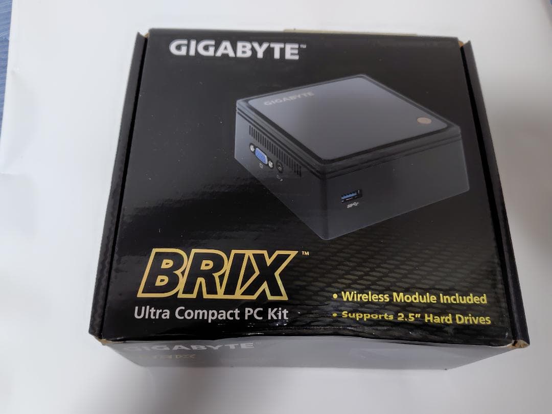 ベアボーン・キット GB-BXBT-2807 + MEM4GB + 128GB SSD
