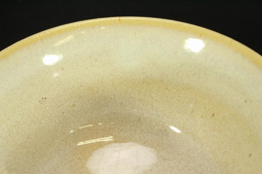 茶道具 赤膚焼 茶碗 共箱(ZE771)