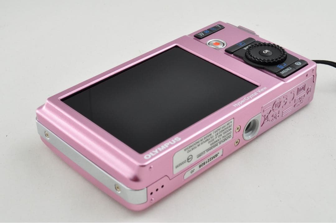 美品　OLYMPUS μ-5010 ピンク デジカメ オールドコンデジ