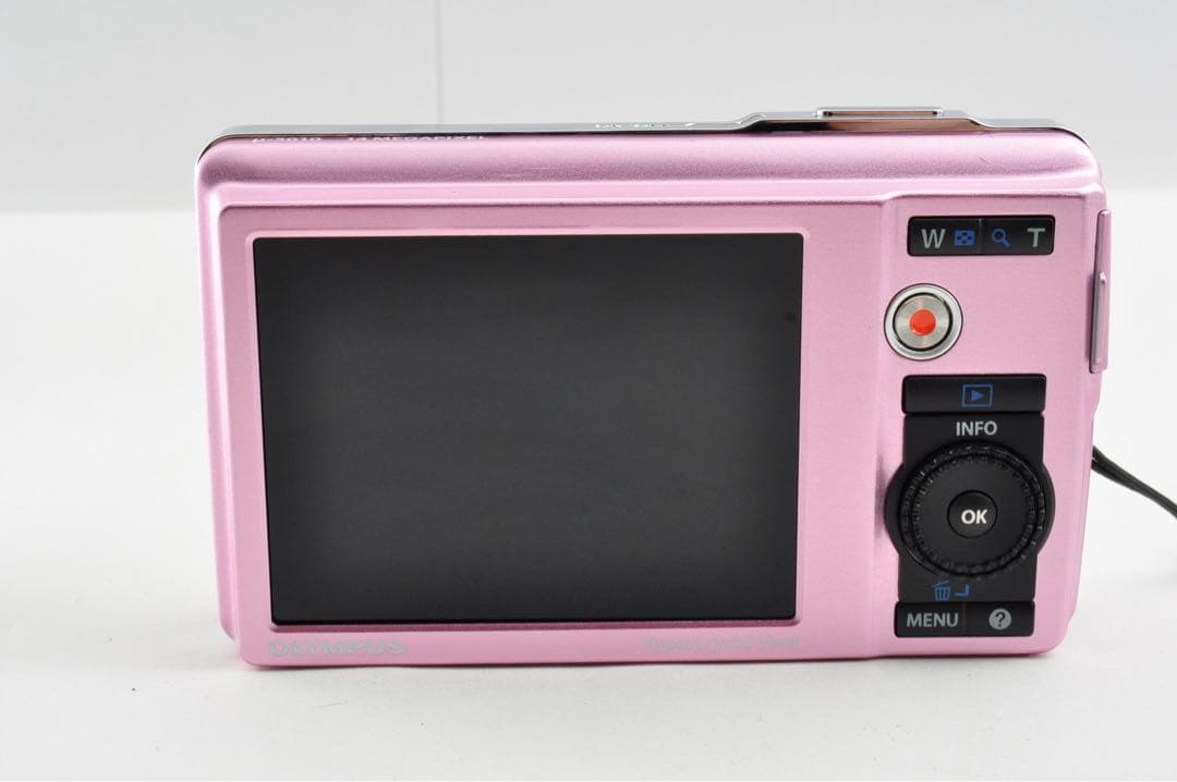 美品　OLYMPUS μ-5010 ピンク デジカメ オールドコンデジ