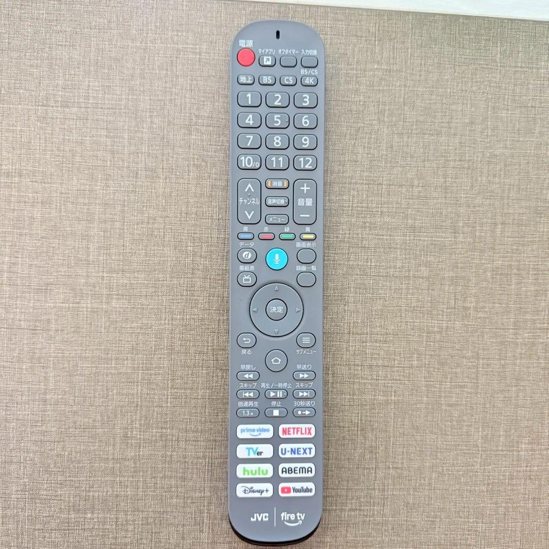 JVC 43V 4K 液晶テレビ JL-43YS10 fire tv 2025年
