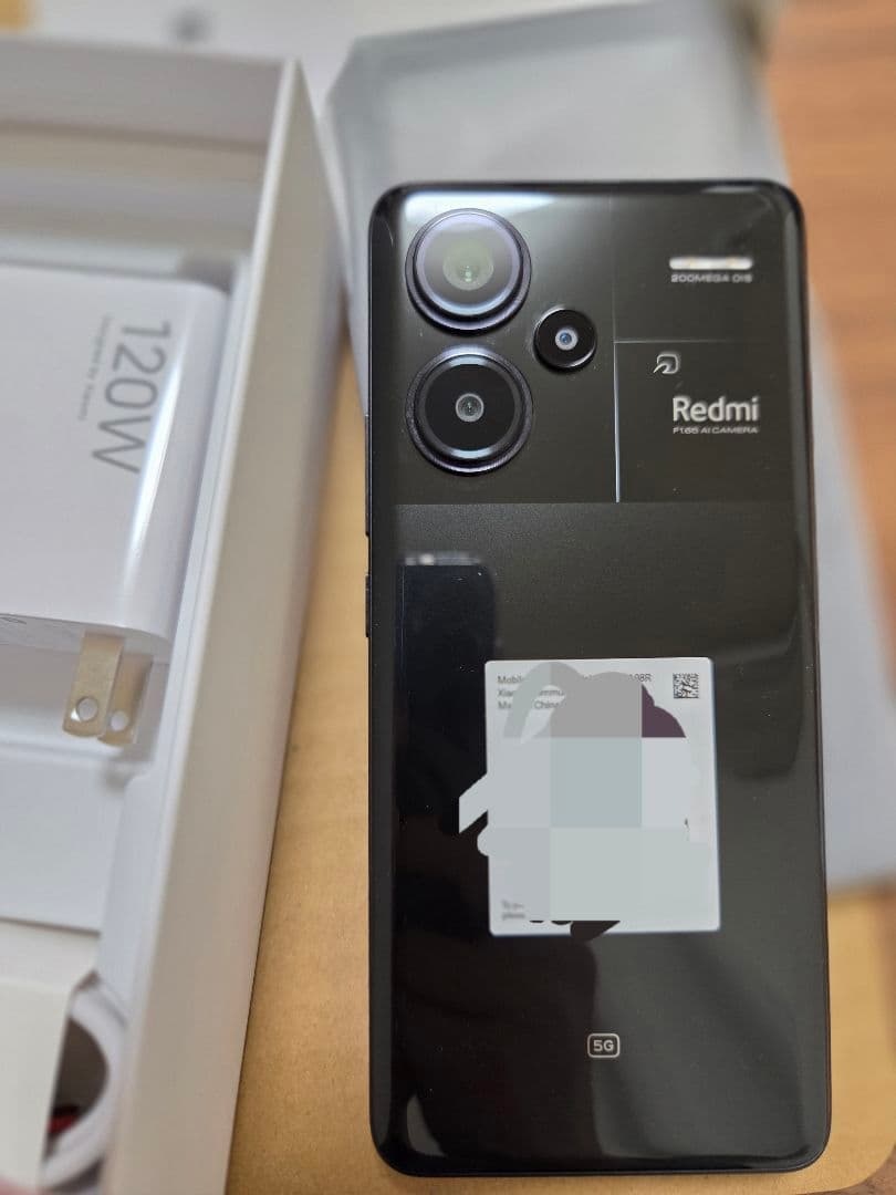 Redmi Note 13 Pro+ 5G ミッドナイトブラック 256GB
