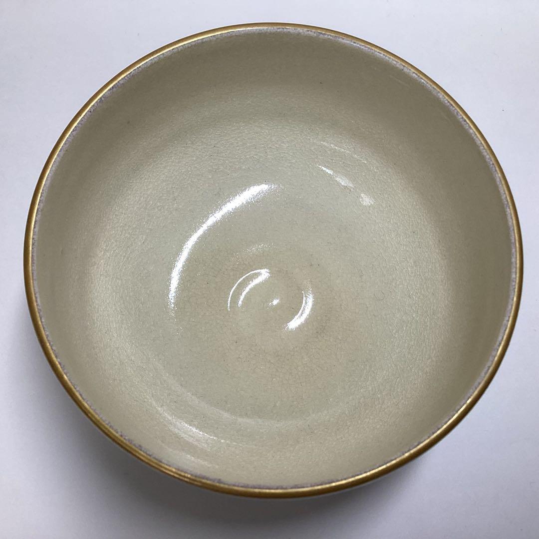 茶碗 仁清 亥 清閑寺窯 木箱入 茶道具 古物品