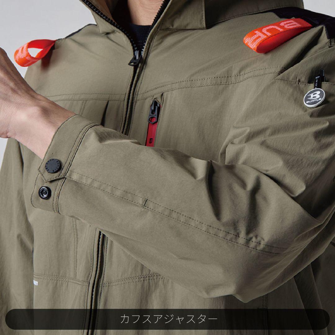 【新品】バートル空調服 AC2061 限定カモフラブラック長袖サイズ L