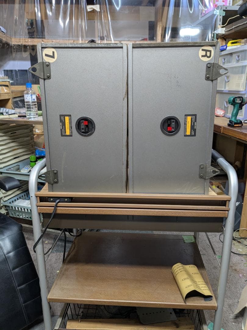 DAMスピーカ250パワーアンプコンパクト2ウェイスDAMピーカー グレー