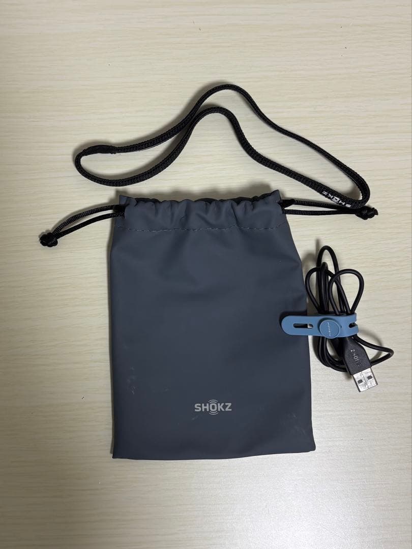 SHOKZ 骨伝導イヤホン レッド