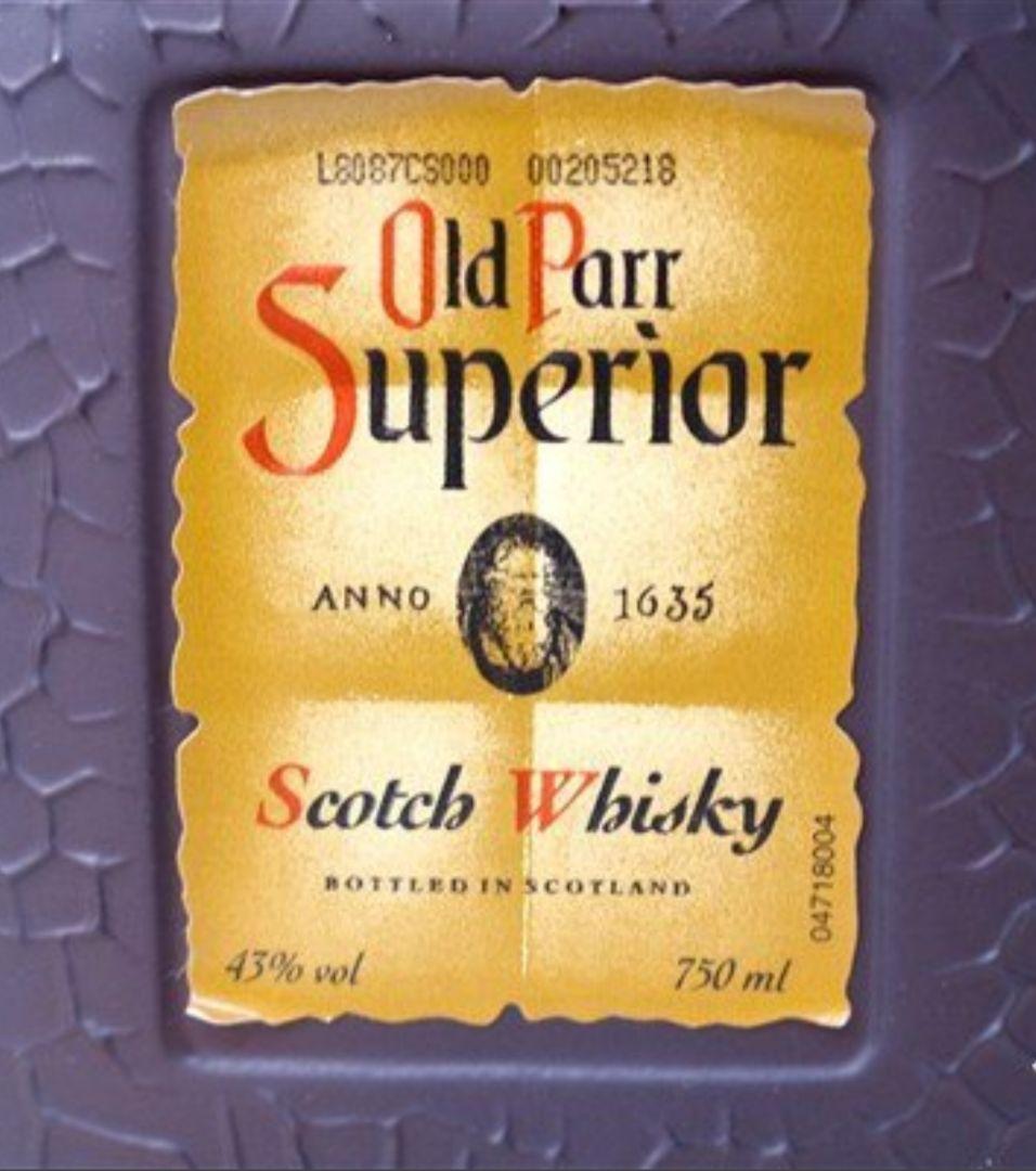 【古酒】Old Parr Superior オールドパー スーペリア ウイスキー