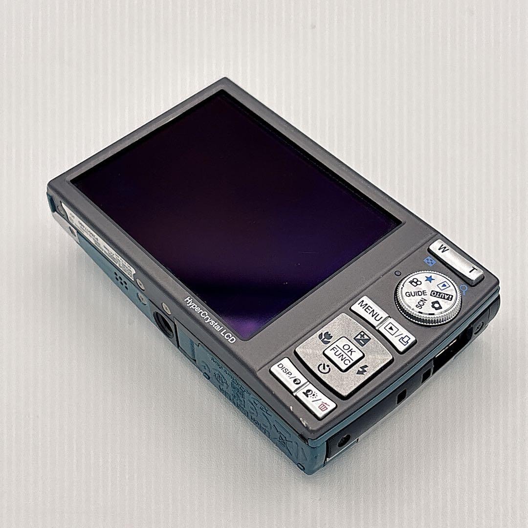 美品 OLYMPUS μ1060 コンデジ 10MP 光学7倍ズーム 付属品多数